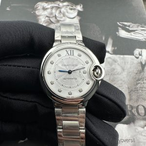 Cartier Ballon Bleu Super Clone Horloge: Beste Replica Horloges 2025 Met Betalen Bij Levering 1135589564 - front view | Ballo