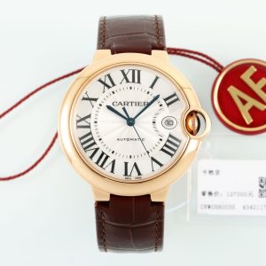 AF Cartier Ballon Bleu 40mm Super Clone Horloge - Beste Replica Horloges 2025 1135426335 - front view