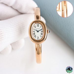 Cartier Baignoire Super Clone Horloge: Luxe Replica Horloges Betalen Bij Levering 1132289027 - side view