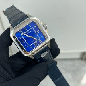 Cartier Santos Super Clone Horloge - Beste Replica Horloges Kopen Met Betaling Bij Levering 1129000465 - side view | Cartier